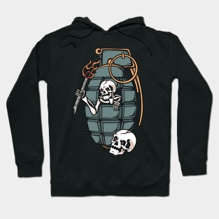 Bomb skull Hoodie